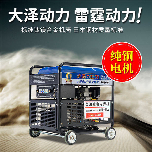 190A電啟動發電電焊機