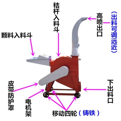 大型鍘草粉碎機 青玉米秸稈碎草粉碎機
