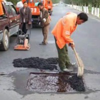 修補道路坑槽能手東營聯誠瀝青冷補料